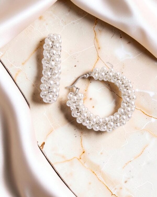 Pearl Cluster Σκουλαρίκια