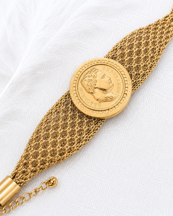 Imperia Mesh Bracelet | Stainless Steel | MERAIS