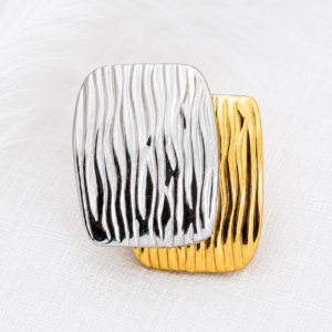 Dual Essence Ring | Stainless Steel | Two Tone | MERAIS