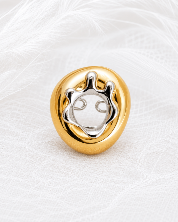 Aurora Flow Ring | Stainless Steel | MERAIS