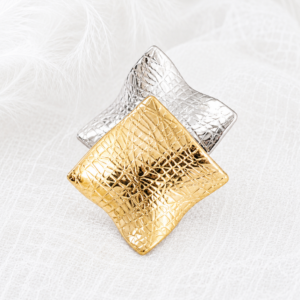 Mosaic Duo Ring | Stainless Steel | MERAIS
